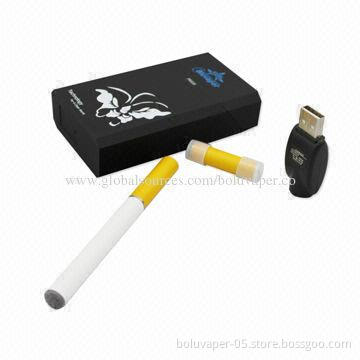Mini Rechargeable E-cigarette, 3.6V Output Voltage and 180mAh Battery Capacity